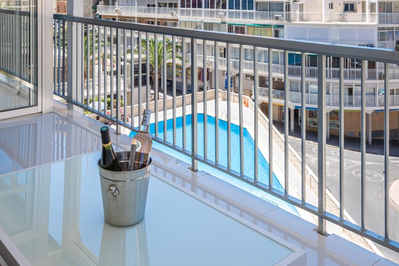 La Perla Benidorm Apartment Seaview & Pool Levante Beach Экстерьер фото