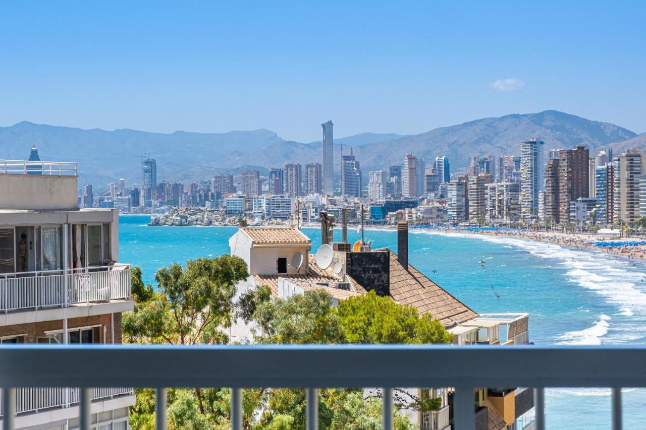 La Perla Benidorm Apartment Seaview & Pool Levante Beach Экстерьер фото