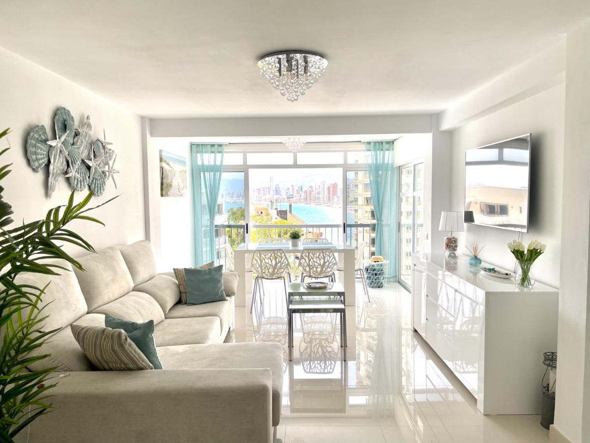 La Perla Benidorm Apartment Seaview & Pool Levante Beach Экстерьер фото