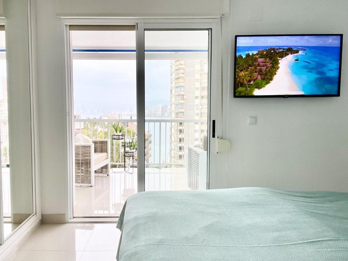 La Perla Benidorm Apartment Seaview & Pool Levante Beach Экстерьер фото