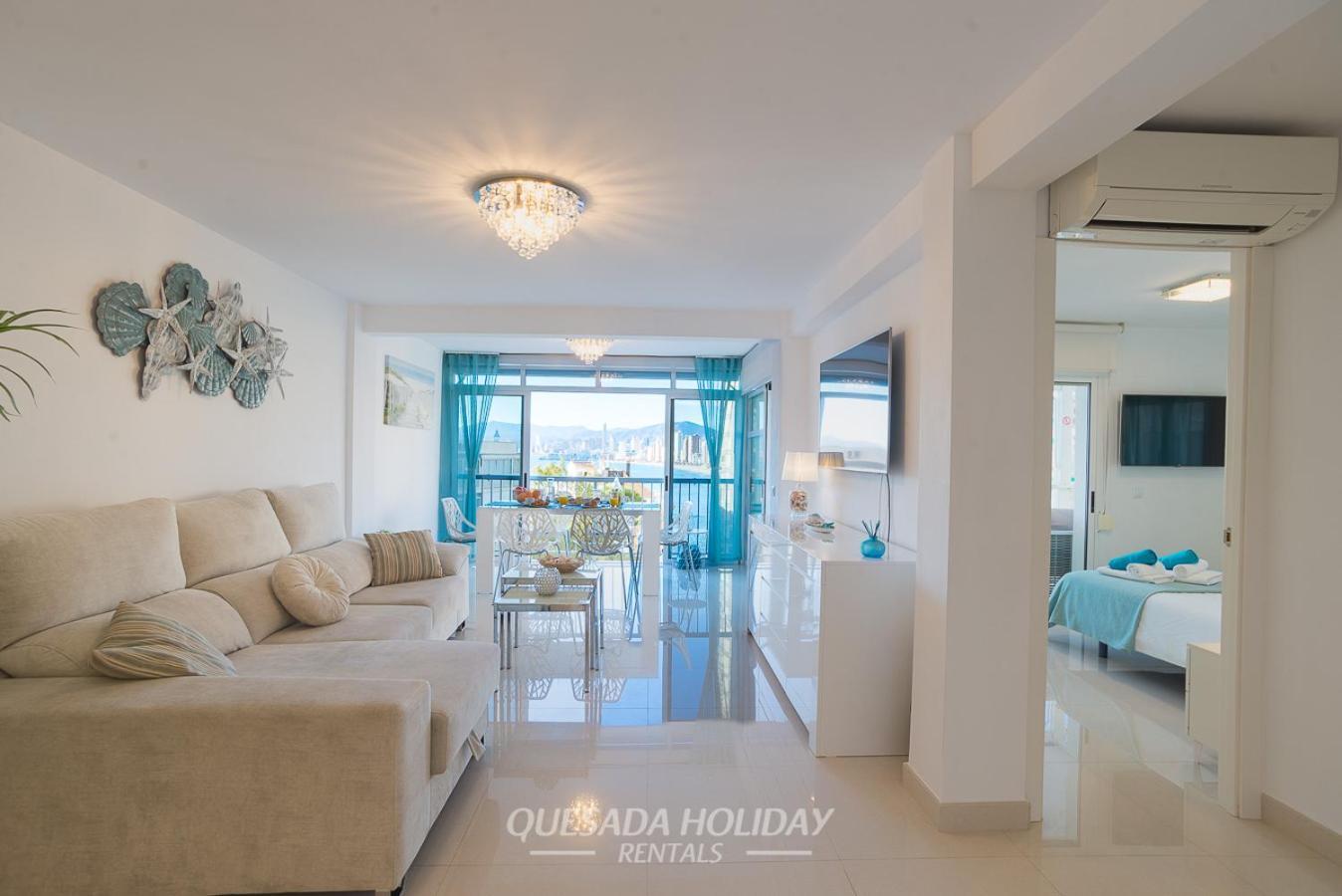 La Perla Benidorm Apartment Seaview & Pool Levante Beach Экстерьер фото