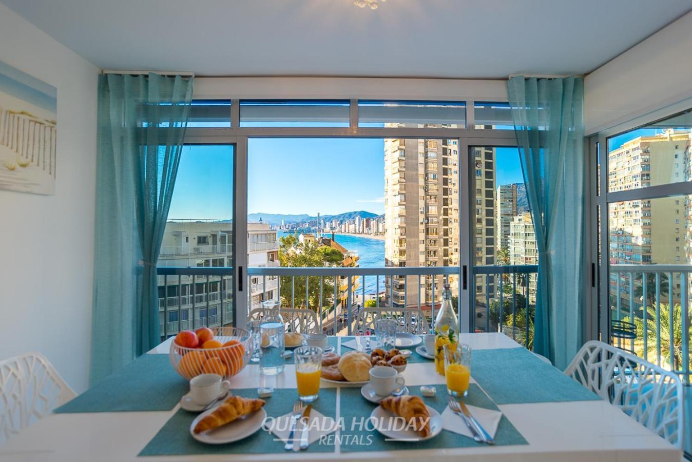 La Perla Benidorm Apartment Seaview & Pool Levante Beach Экстерьер фото