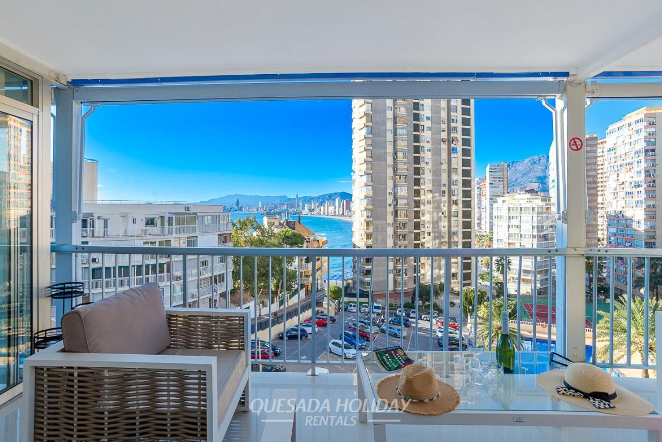 La Perla Benidorm Apartment Seaview & Pool Levante Beach Экстерьер фото