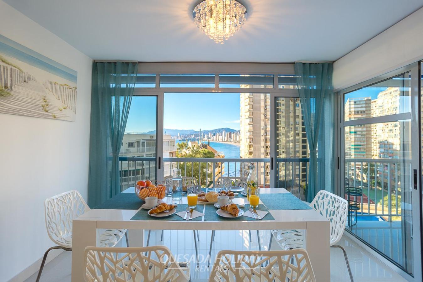 La Perla Benidorm Apartment Seaview & Pool Levante Beach Экстерьер фото