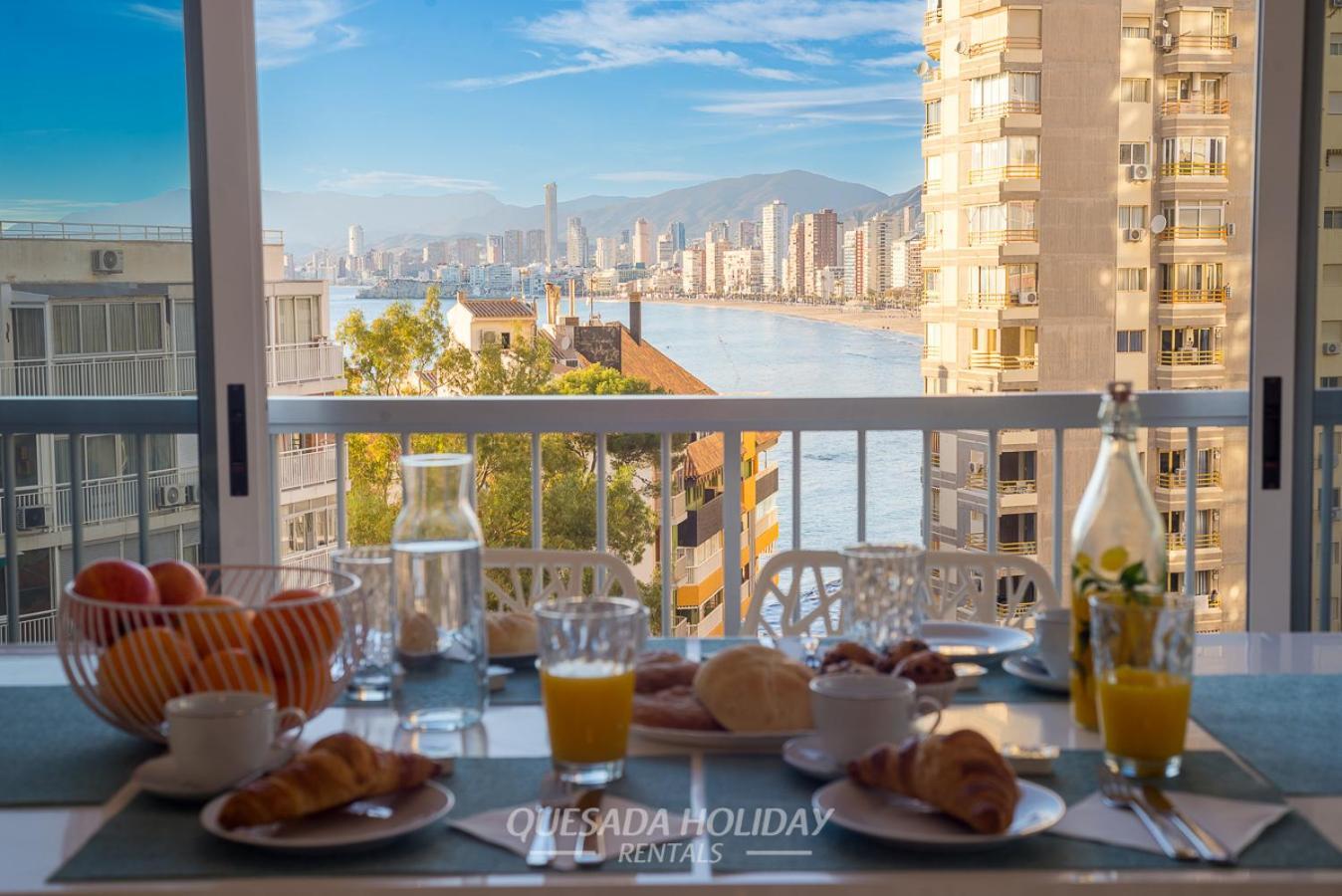 La Perla Benidorm Apartment Seaview & Pool Levante Beach Экстерьер фото